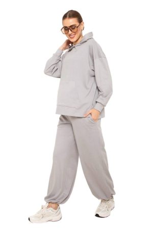 Костюм для беременных 0882 "Алладин" трикотаж св.серый