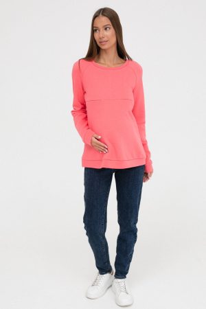 Джинсы-мом для беременных 6197-дм, т.синий