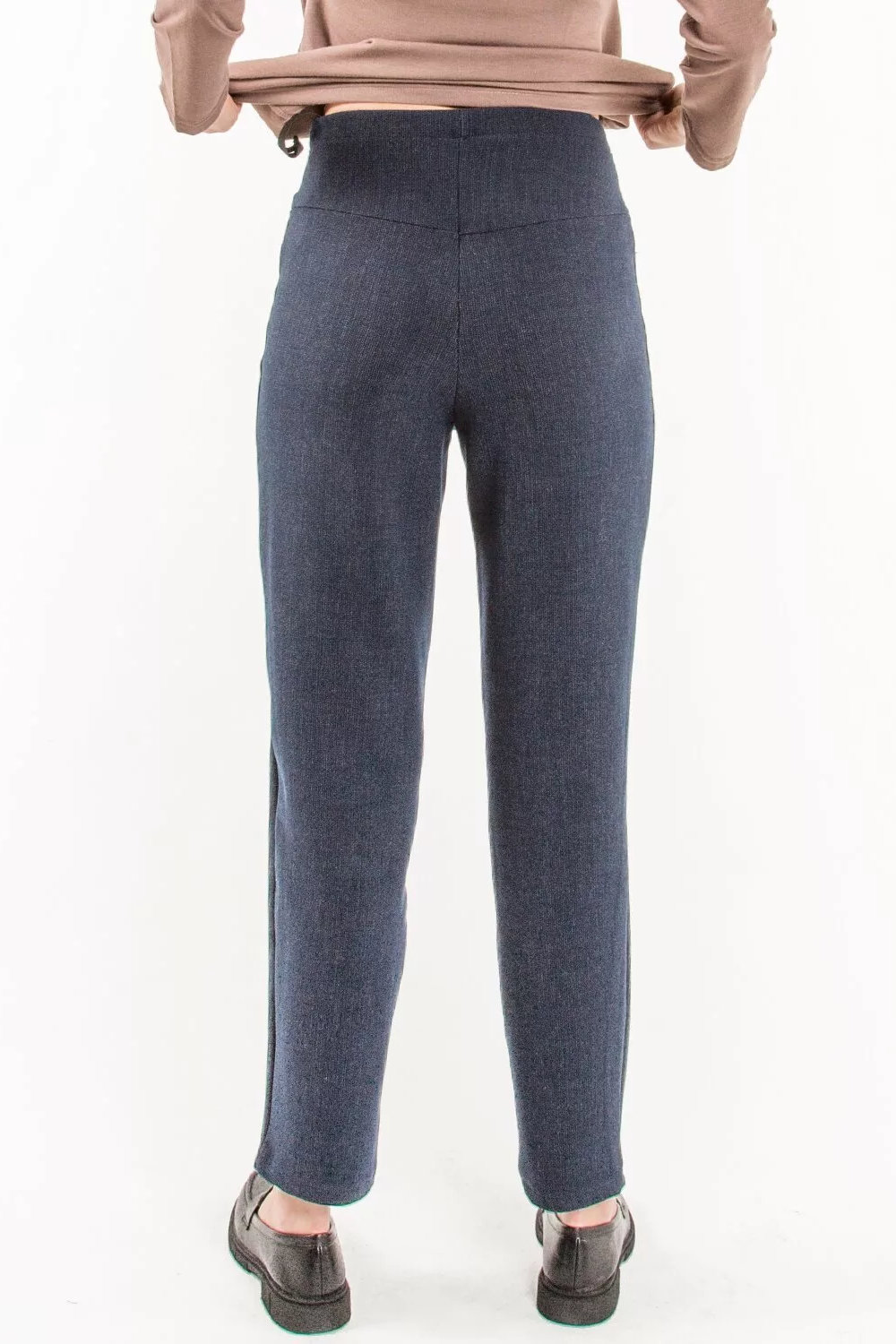 Брюки для беременных ем 3234 твид, синий — изображение 5