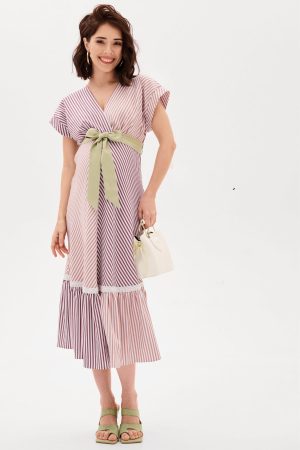 Платье арт. 9105801 для беременных; цвет: бежевый