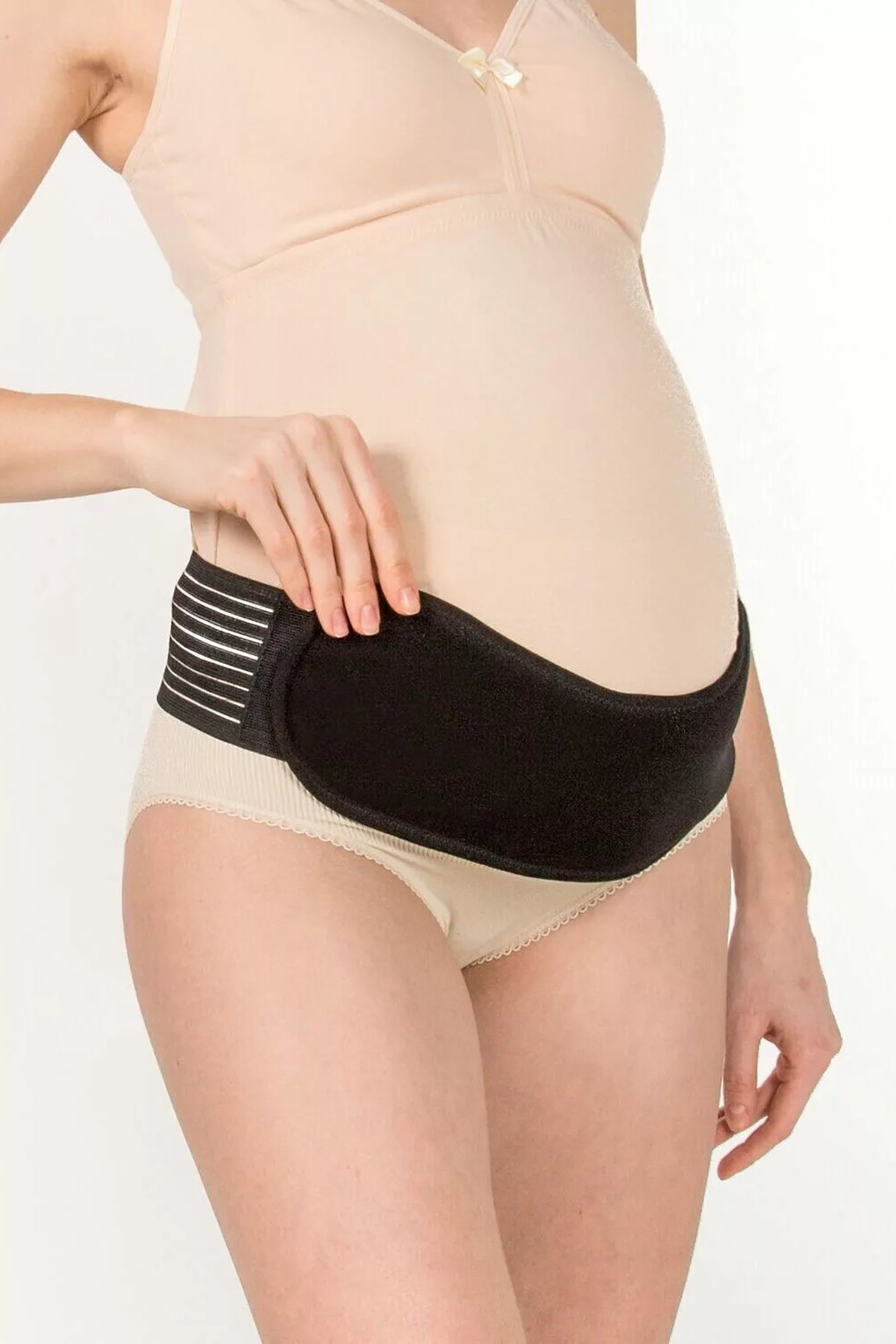 Пояс-корсет универсальный перфорированный 4в1, белый — изображение 3