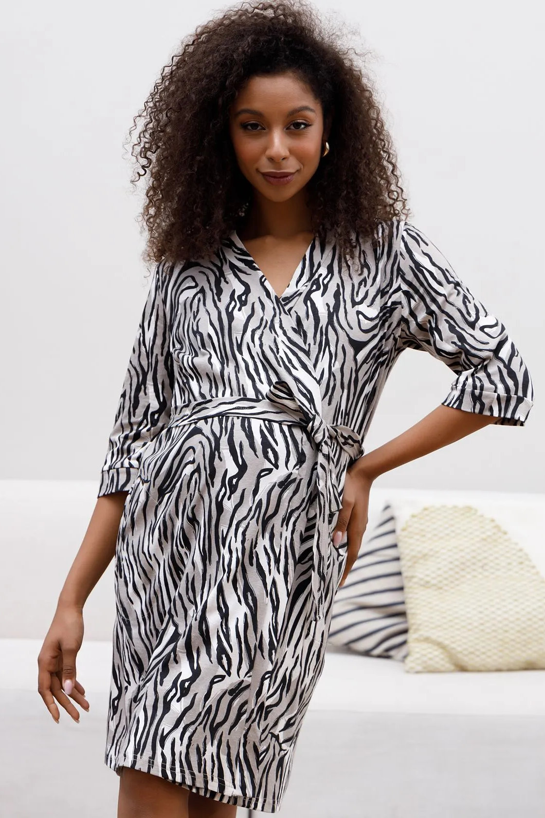 Комплект для роддома "Айрис" для беременных и кормящих; цвет: тигровый — изображение 3