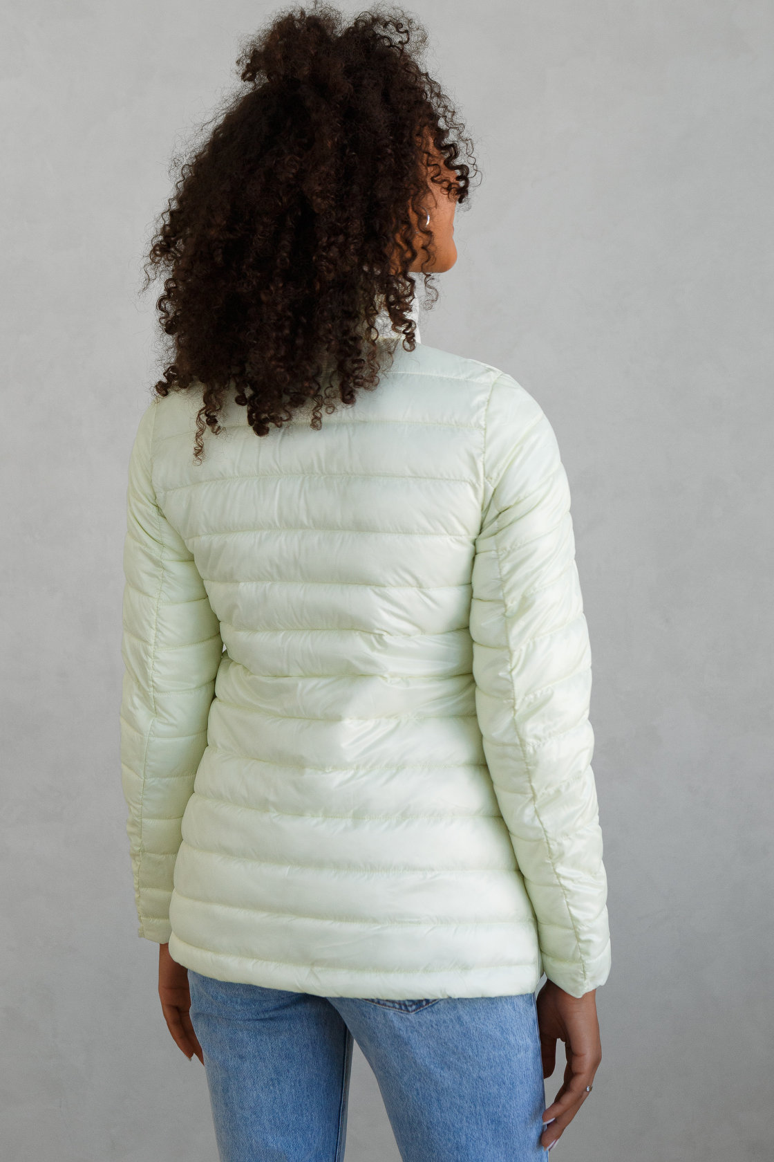 Куртка демис. 2в1 "Ультралайт" для беременных; цвет: лайм — изображение 5