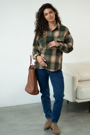 Джинсы-бойфренды для беременных DA 826-дм утепл. на начесе, синий