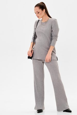 Костюм для беременных и кормящих арт.7100502 серый