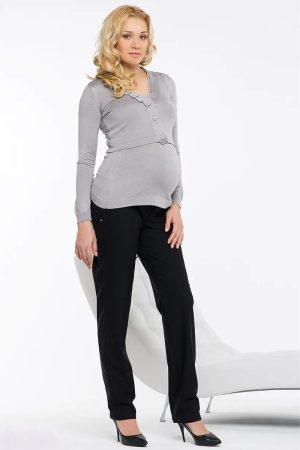 Брюки для беременных UNIOSTAR 131151 чёрный