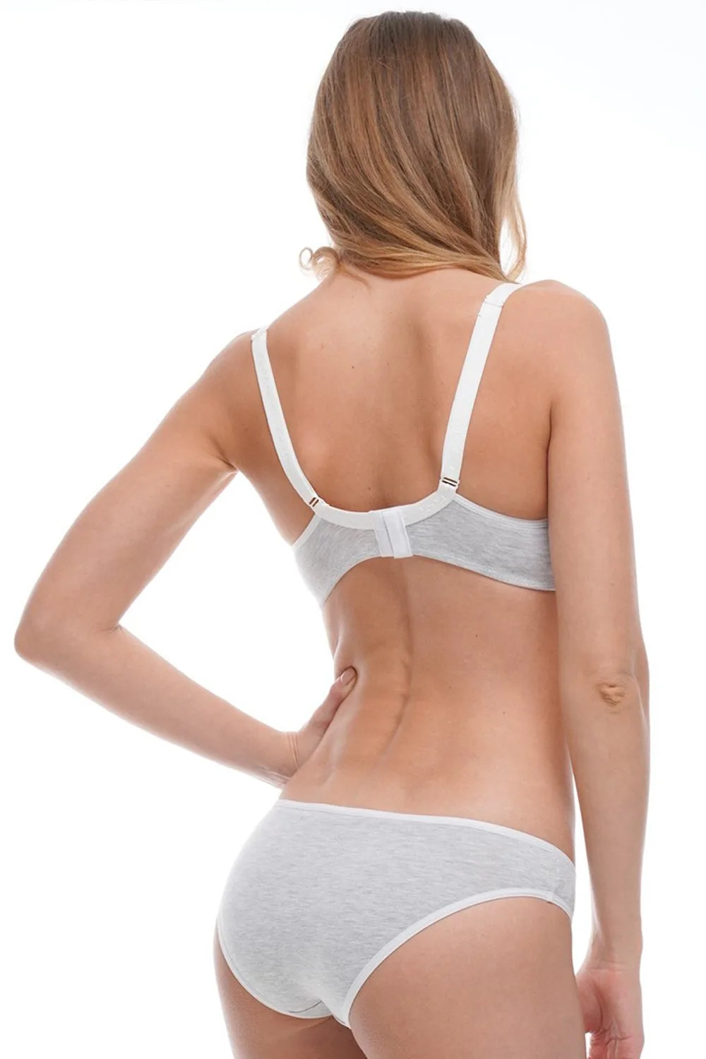 Бюстгальтер ем 6015 меланж серый — изображение 5