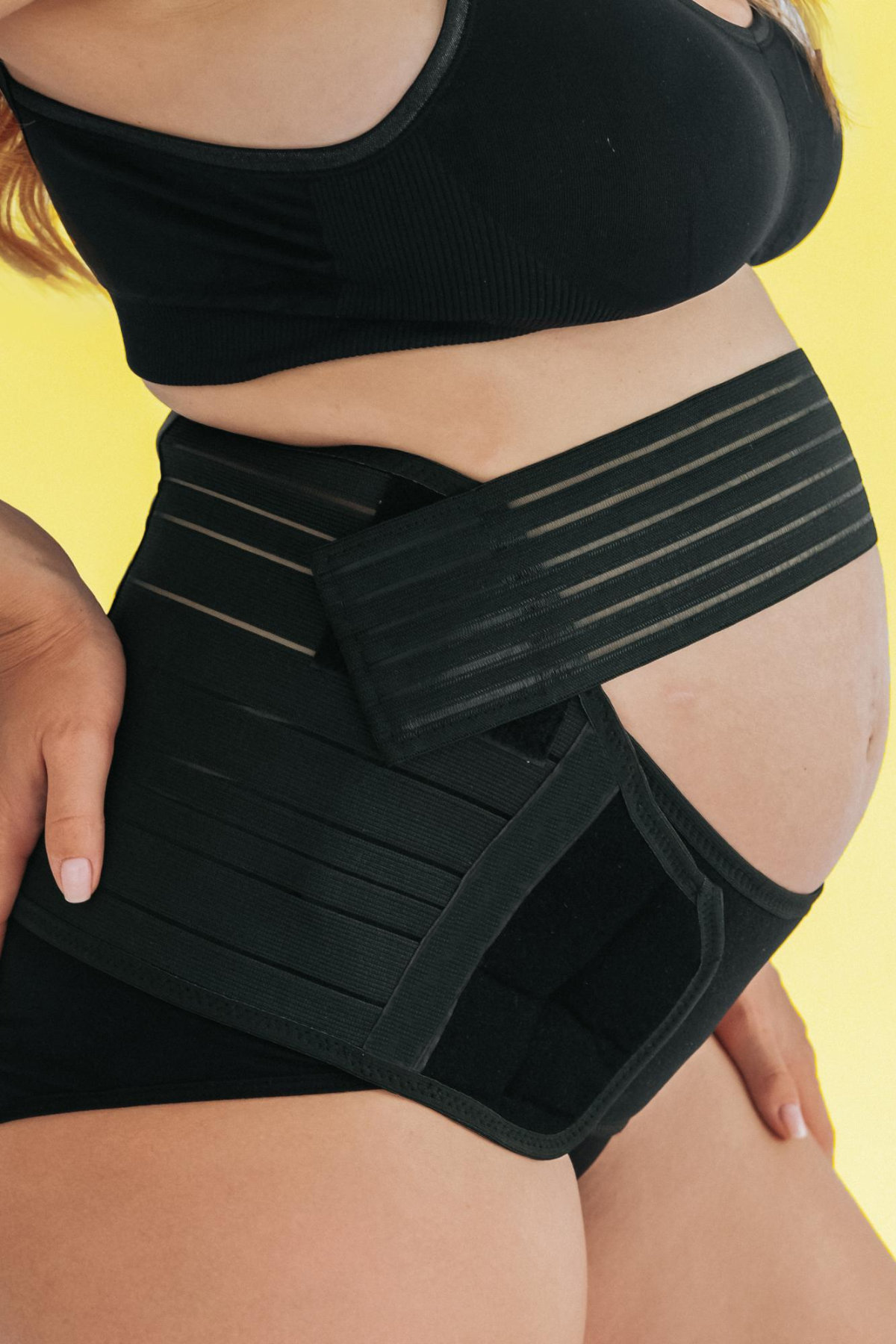 Бандаж до и послеродовый "Beoma" чёрный — изображение 5