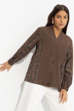 Кардиган Контракт на роскошь коричневый