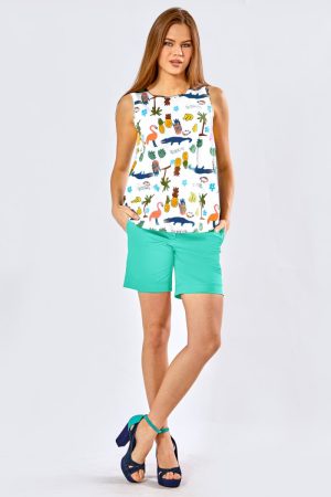 Шорты для беременных ст424 муслин