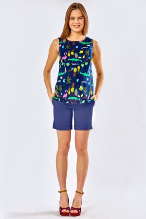 Шорты для беременных арт.313/3 Хл ментол