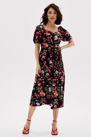 Платье арт. 9106013 для беременных; цвет: чёрный