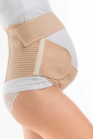 Пояс-корсет универсальный перфорированный 4в1 бежевый
