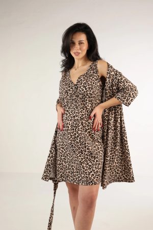 Комплект для беременных и кормящих ем 1033 леопард