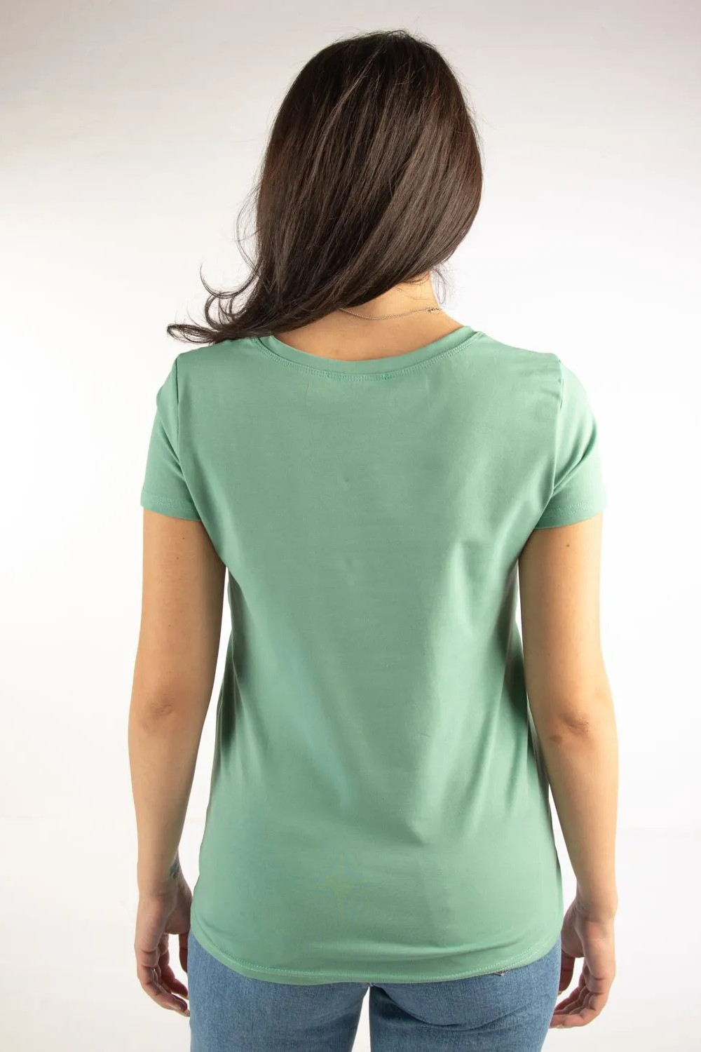 Футболка для беременных и кормящих 8704 б/р олива — изображение 4