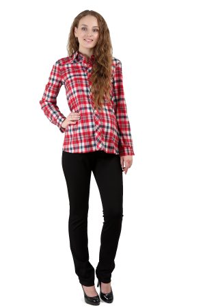 Брюки для беременных ст803-фл на флисе, чёрный