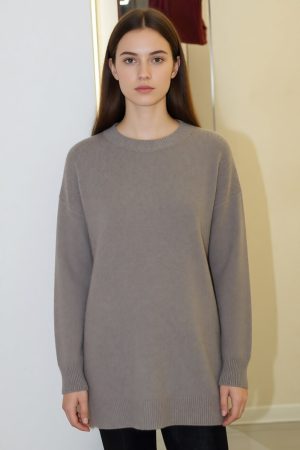 Свитер для беременных оверсайз 8019# трикотажный