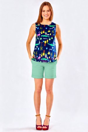 Шорты для беременных арт.313/3 Хл ментол