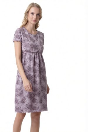 Ночная сорочка для беременных и кормящих Мурсия кофейный