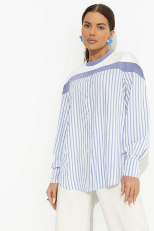 Свитшот Всплеск эмоций голубой