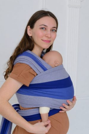 Cлинг-шарф тканый "Джинс светлый" стандарт (4.7 м)