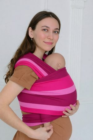 Cлинг-шарф тканый "Спелая вишня" стандарт (4.7 м)