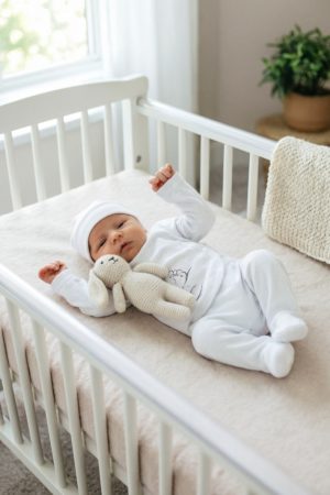 Комплект распашонка, ползунки и шапочка 227441 молоко