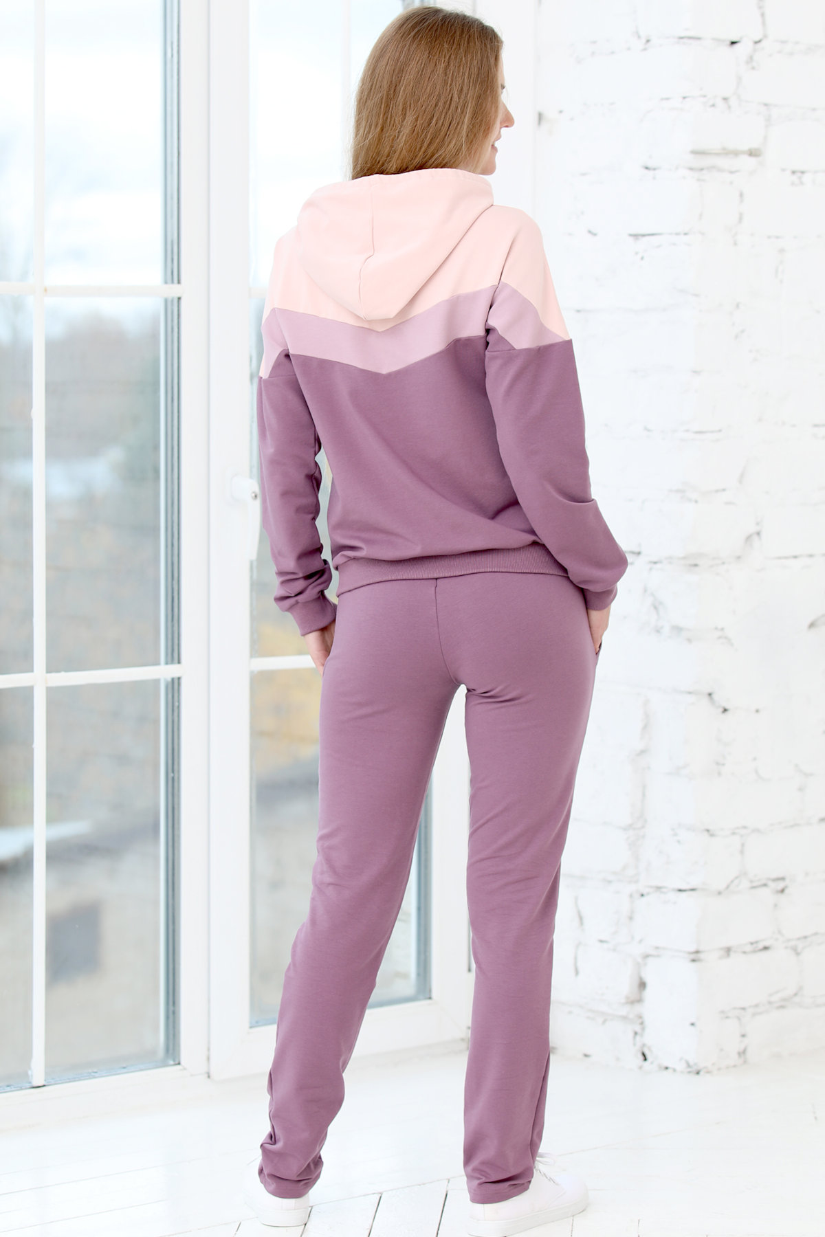 Костюм для беременных и кормящих 1-79505К спортивный пыльная роза — изображение 2