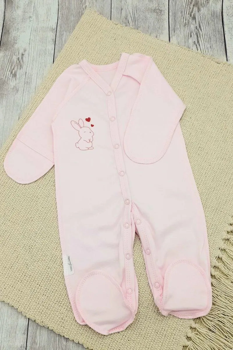 Суперкомплект новорожденного 9в1 227862 розовый — изображение 6