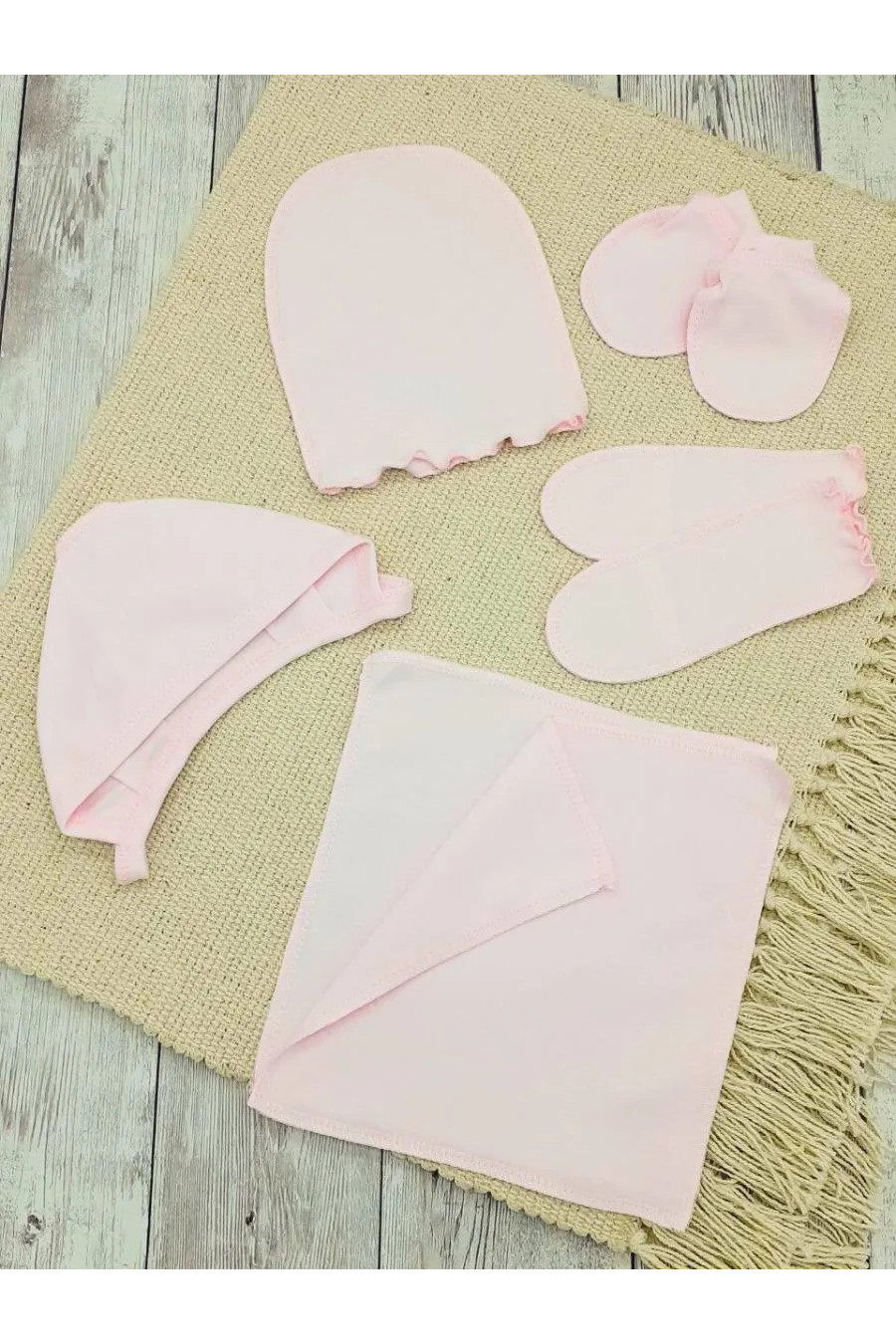 Суперкомплект новорожденного 9в1 227862 розовый — изображение 2