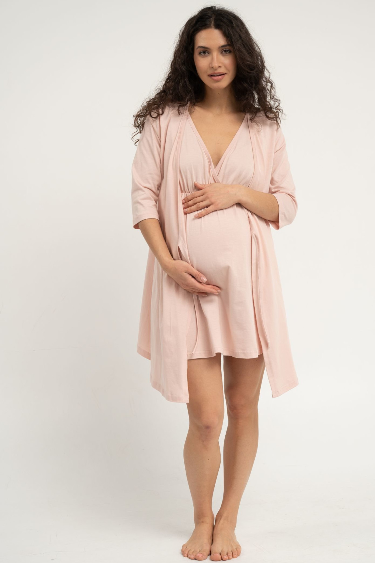 Комплект для беременных и кормящих мм265 в роддом, пудра 1 Комплект для беременных и кормящих мм265 в роддом, пудра 1