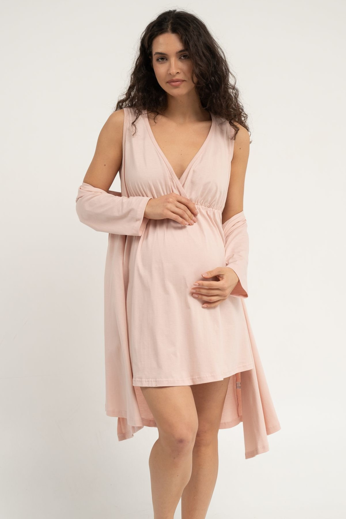 Комплект для беременных и кормящих мм265 в роддом, пудра 3 Комплект для беременных и кормящих мм265 в роддом, пудра 3