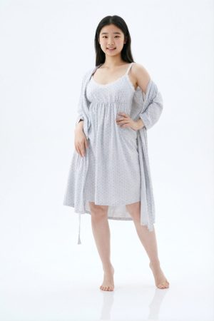 Комплект для роддома 9012056 для беременных и кормящих серый