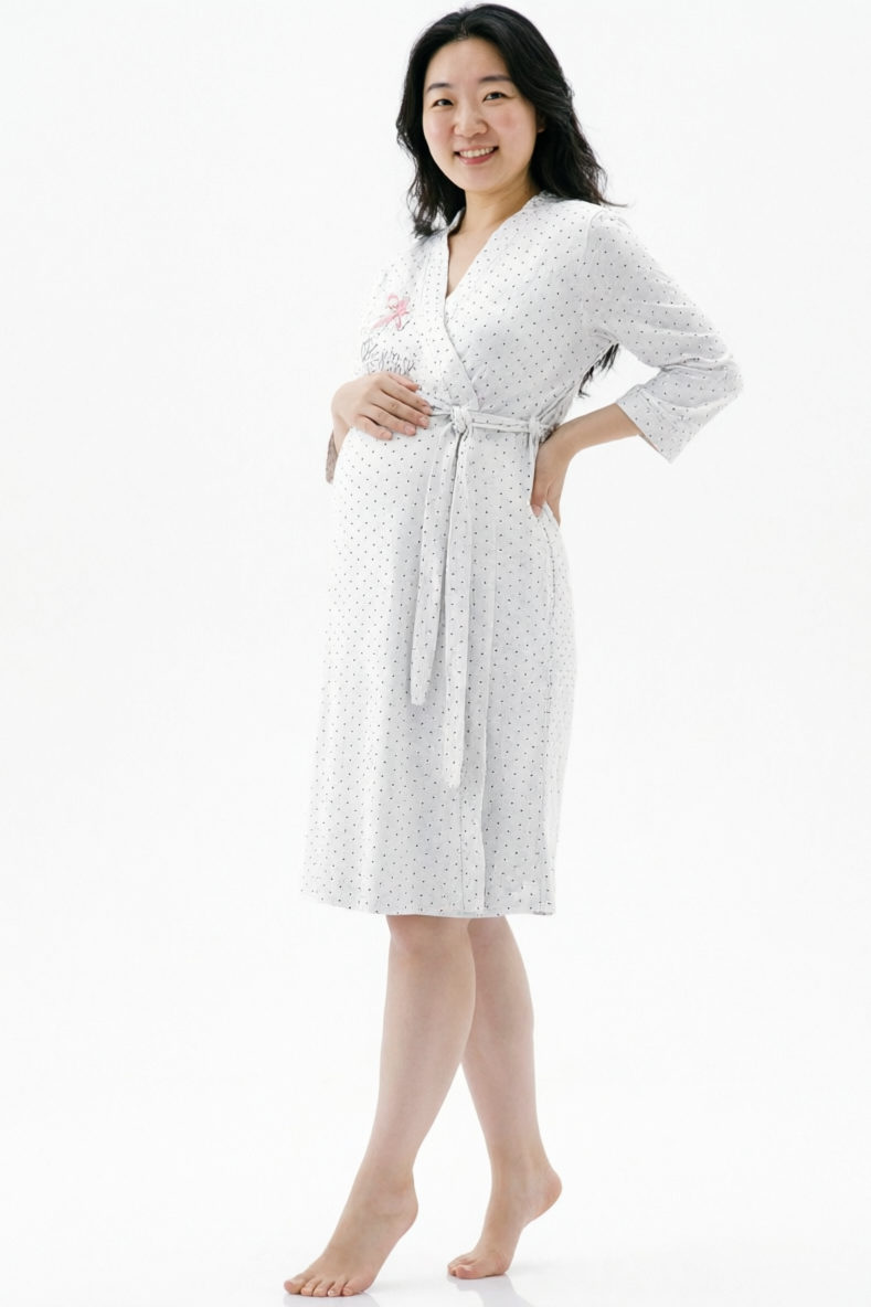 Комплект для роддома 9012056 для беременных и кормящих серый 3