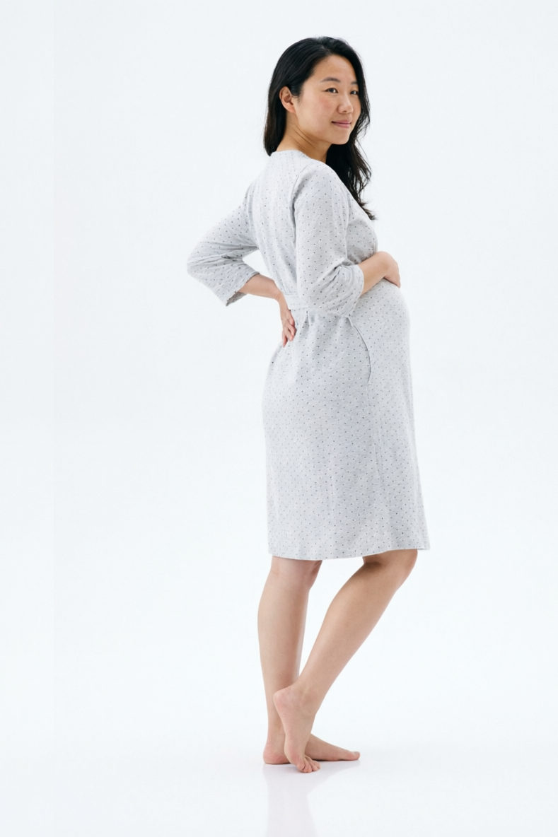 Комплект для роддома 9012056 для беременных и кормящих серый 5