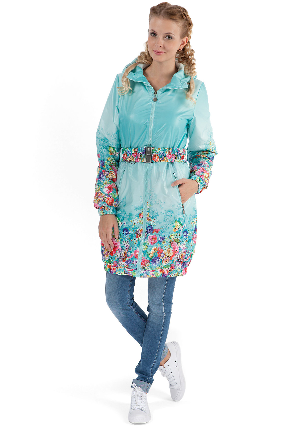 Куртка демис. 2в1 Симона светлый изумруд для беременных 2 Куртка демис. 2в1 Симона светлый изумруд для беременных 2