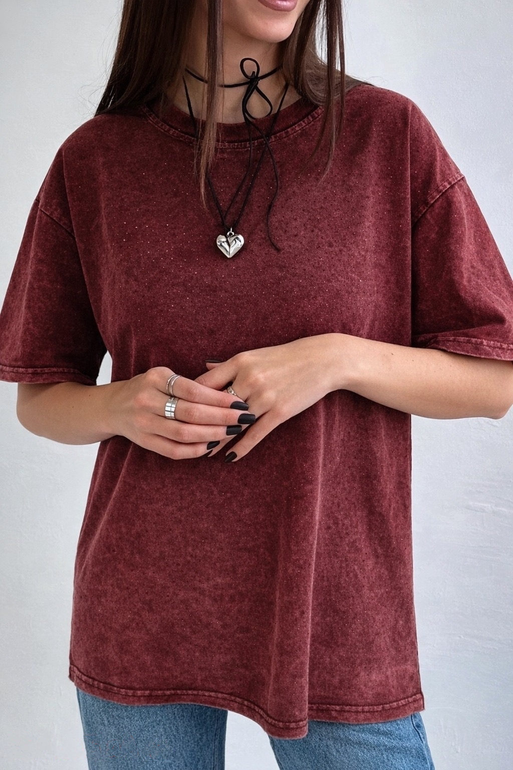 МАМАНЯМА Футболка женская 5828# варёнка стразы