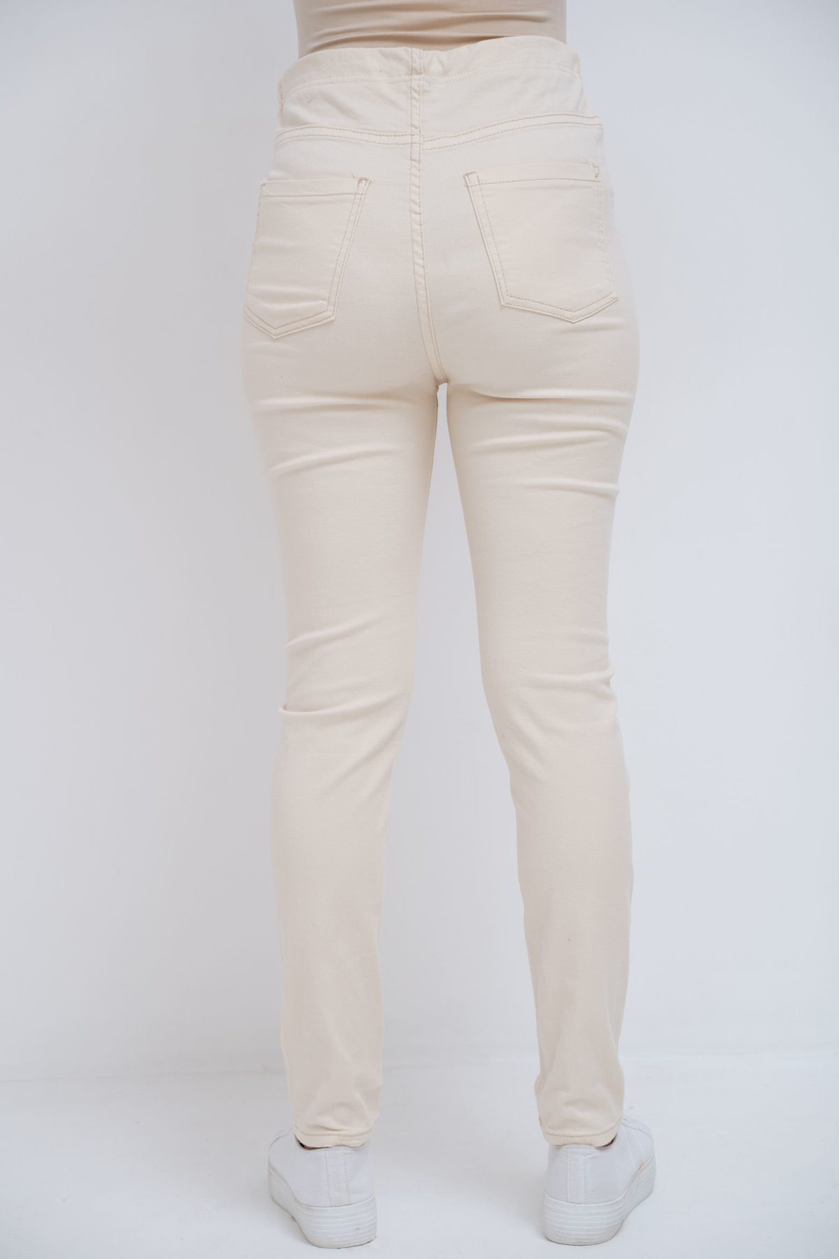 Джинсы для беременных мом 0310# св.беж 3