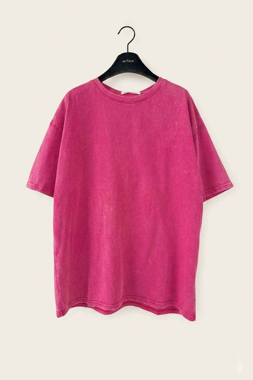 Футболка женская F0075# варёнка магента